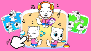 Scaricare Talking Ginger Coloring Educazione per Android Screenshot 4