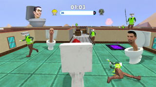 Scaricare Camera Man vs Toilet Head TPS Azione per Android Screenshot 4