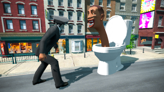 Scaricare Skibidi Cameraman Toilet Mod Avventure per Android Screenshot 4