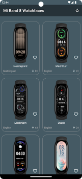 Scaricare Mi Band 8 WatchFaces Personalizzazione per Android Screenshot 2