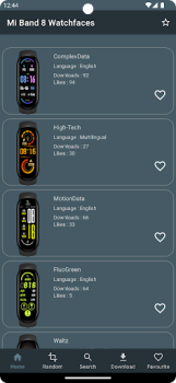 Scaricare Mi Band 8 WatchFaces Personalizzazione per Android Screenshot 4