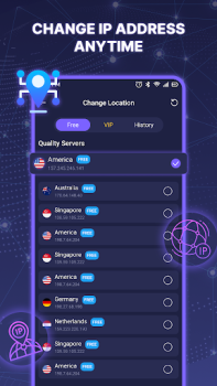 Scaricare VPN - Fast Secure Proxy Strumenti per Android Screenshot 5
