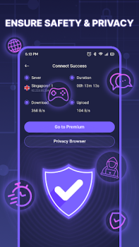Scaricare VPN - Fast Secure Proxy Strumenti per Android Screenshot 7