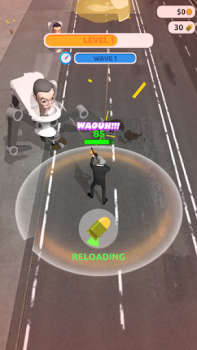 Scaricare Skibidi Toilets Attack Casual per Android Screenshot 3