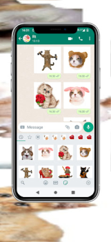 Scaricare meme Adesivi Gatti Comunicazione per Android Screenshot 5