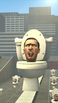 Scaricare skibidi toilet game Simulatori per Android Screenshot 2