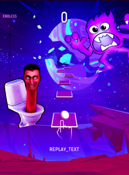 Scaricare Skibidi toilet Survival 3D 2 Arcade per Android Screenshot 2