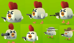 Scaricare Chicken Gun Azione per Android