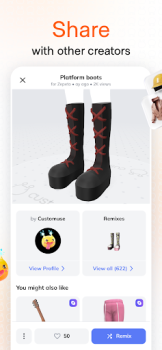 Scaricare Customuse: Skins Maker Roblox Arte e design per Android Screenshot 4