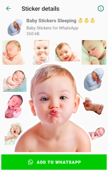 Scaricare Baby Stickers for WhatsApp Comunicazione per Android Screenshot 5