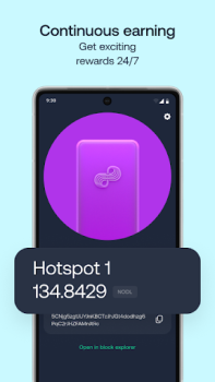 Scaricare Nodle Hotspot: Earn Crypto Finanza per Android Screenshot 6