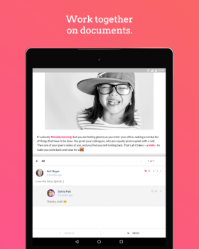 Scaricare Writer - Scrivi, discuti, sinc Lavoro per Android Screenshot 5