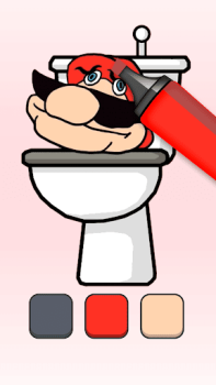 Scaricare Skibidi Toilet Coloring Giochi rompicapo per Android Screenshot 5