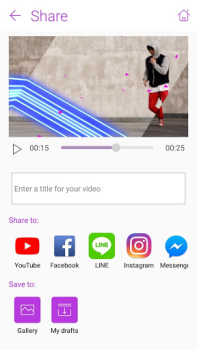 Scaricare MiniMovie - Free Video and Slideshow Editor Lettori ed editor video per Android Screenshot 5