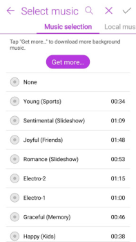 Scaricare MiniMovie - Free Video and Slideshow Editor Lettori ed editor video per Android Screenshot 6