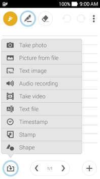 Scaricare ASUS SuperNote Lavoro per Android Screenshot 3