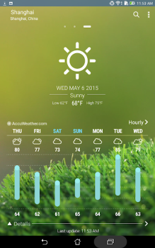 Scaricare ASUS Weather Meteo per Android Screenshot 6