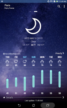 Scaricare ASUS Weather Meteo per Android Screenshot 7
