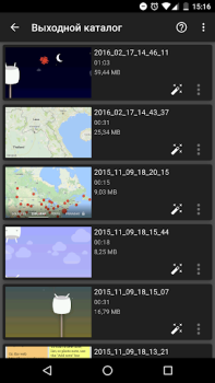 Scaricare Registra Schermo Telefono - AZ Lettori ed editor video per Android Screenshot 3