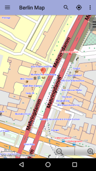 Scaricare Mappa di Berlino Offline Viaggi per Android Screenshot 5