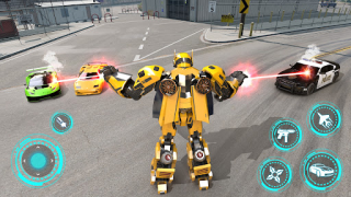 Scaricare Robot War: Car Transform Game Azione per Android Screenshot 2