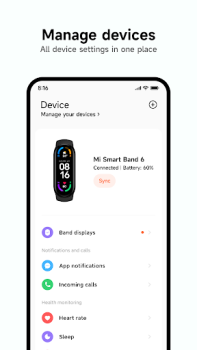 Scaricare Mi Fitness (Xiaomi Wear) Salute e fitness per Android Screenshot 3