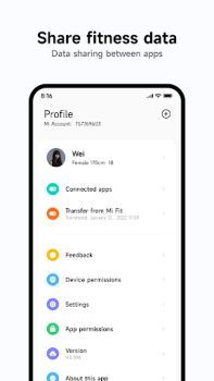 Scaricare Mi Fitness (Xiaomi Wear) Salute e fitness per Android Screenshot 4