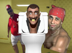 Scaricare Nextbot Chasing Skibidi toilet Arcade per Android Screenshot 4