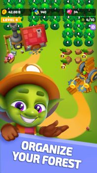 Scaricare Goblins Wood: Tycoon Idle Game Simulatori per Android Screenshot 3