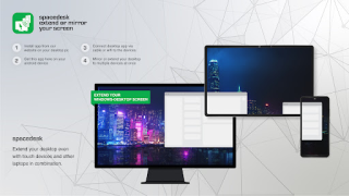 Scaricare spacedesk - USB Display for PC Lavoro per Android Screenshot 5