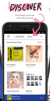Scaricare Pandora - Music & Podcasts Musica e audio per Android Screenshot 3