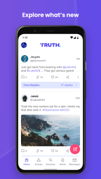 Scaricare Truth Social Sociale per Android Screenshot 2