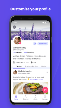 Scaricare Truth Social Sociale per Android Screenshot 3