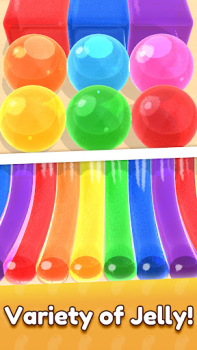 Scaricare ASMR Rainbow Jelly Simulatori per Android Screenshot 2