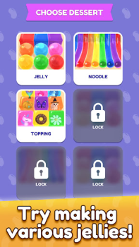 Scaricare ASMR Rainbow Jelly Simulatori per Android Screenshot 5