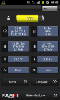 Scaricare Indicatore di Batteria Strumenti per Android Screenshot 6