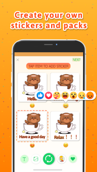 Scaricare Personal Stickers-StickerMaker Comunicazione per Android Screenshot 2