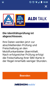 Scaricare ALDI TALK Attivazione Comunicazione per Android Screenshot 3
