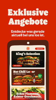 Scaricare Burger King Deutschland Cibo e bevande per Android Screenshot 2