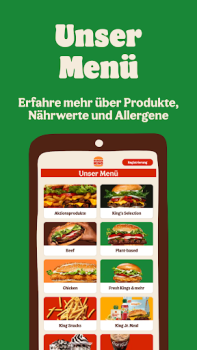Scaricare Burger King Deutschland Cibo e bevande per Android Screenshot 3