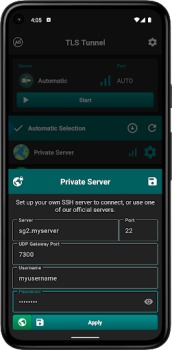 Scaricare TLS Tunnel - VPN Illimitata Strumenti per Android Screenshot 5