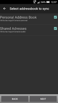 Scaricare CardDAV-Sync free Lavoro per Android Screenshot 3