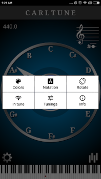 Scaricare CarlTune - Chromatic Tuner Musica e audio per Android Screenshot 3