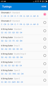 Scaricare CarlTune - Chromatic Tuner Musica e audio per Android Screenshot 6