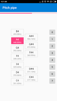 Scaricare CarlTune - Chromatic Tuner Musica e audio per Android Screenshot 7