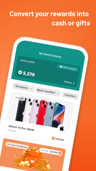Scaricare WeWard - l'app per camminare Salute e fitness per Android Screenshot 2