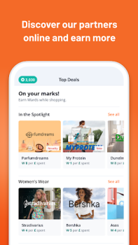 Scaricare WeWard - l'app per camminare Salute e fitness per Android Screenshot 7