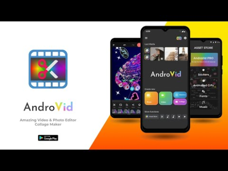 Scaricare Video Editor & Maker AndroVid Lettori ed editor video per Android