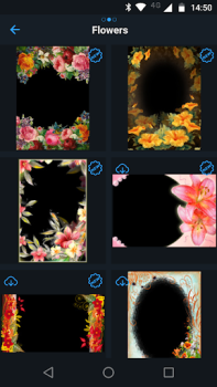 Scaricare Fiore Cornice Foto per Android Screenshot 2