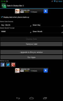 Scaricare Bar Data di stato 2 Lavoro per Android Screenshot 3